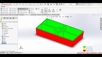 Solidworks mold tool basic tutorial