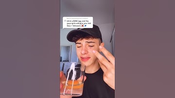 Kyle Thomas 💙 Reply to @serenormond.xo drinking a RAW EGG 🤮 I GAGGED #kylethomas #shorts