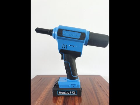 Video Súng rút rive bằng pin ROCOL RL520 : 0936624368 - youtube