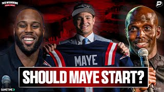 McCourty and White: Should Drake Maye START Week 1?