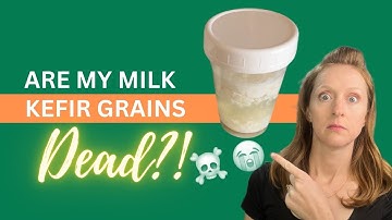 Veelvoorkomende fouten bij het maken van kefir die granen DODEN ☠️