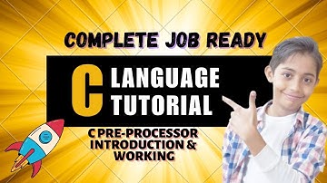 C Pre-processor Introduction & Working: C Tutorial In Urdu/Hindi