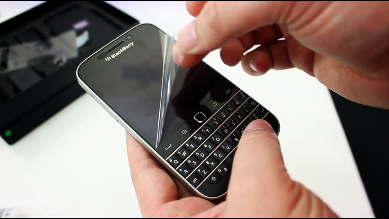 BlackBerry Classic - Распаковка