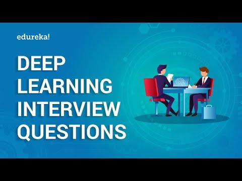 Deep Learning Interview Questions and Answers | AI & Deep Learning Interview Questions | Edureka