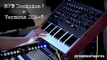 MFB Dominion 1 & Vermona DSR-3 Dual Spring Reverb (no talking)