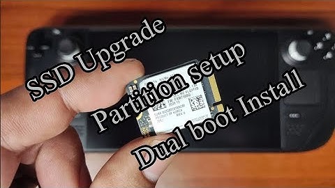 Steam Deck SSD Upgrade, Partition & Dual Boot | Filipino Tutorial with English Subtitle