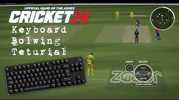 How to bowl in cricket 24 with keyboard