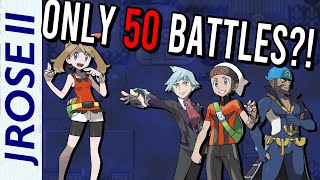 Can you beat Pokemon Ruby\/Sapphire with the LEAST BATTLES possible?