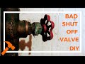 How To Replace Leaky Water Main Valve