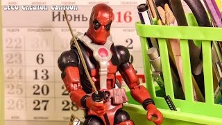 SPIDERMAN VS DEADPOOL Stopmotion action video
