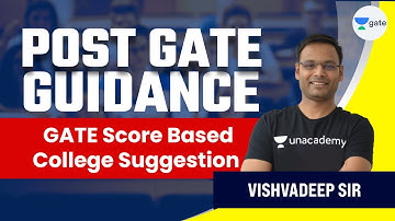 Post-GATE Guidance | GATE Score Based College Suggestion | GATE 2022 CSE | By Vishwadeep Sir