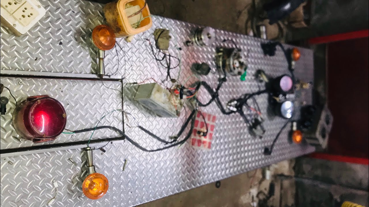 RD350  full working wire harness display  