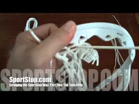 Stringing the Sportstop Way Topstring
