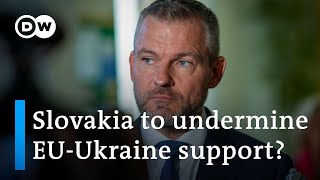 Slovakia: Polls open as candidate promises to end Ukraine support | DW News