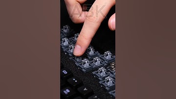 ASMR Keyboard Sounds | Satisfying Mechanical Clicks #Short