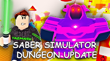 IMPOSSIBLE DUNGEON-upgrades geüpdatet in Saber Simulator