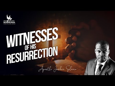 WITNESSES OF HIS RESURRECTION || DIOCESE OF JALINGO ANGLICAN COMMUNION || APOSTLE JOSHUA SELMAN ||