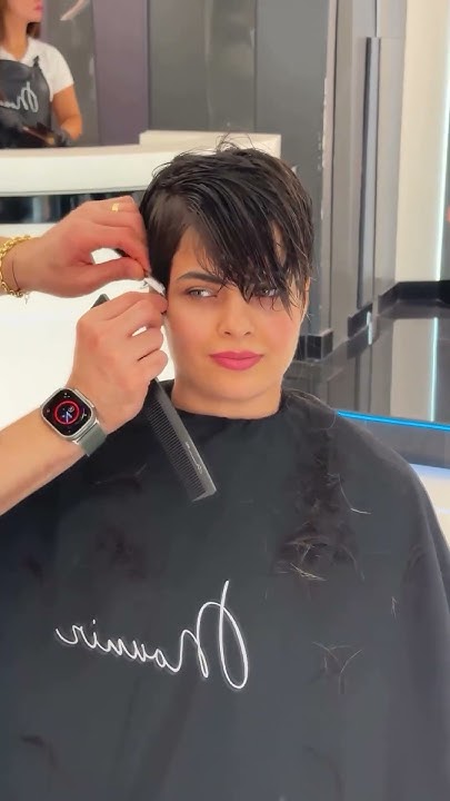  Short Hair Transformation! #shorts - YouTube