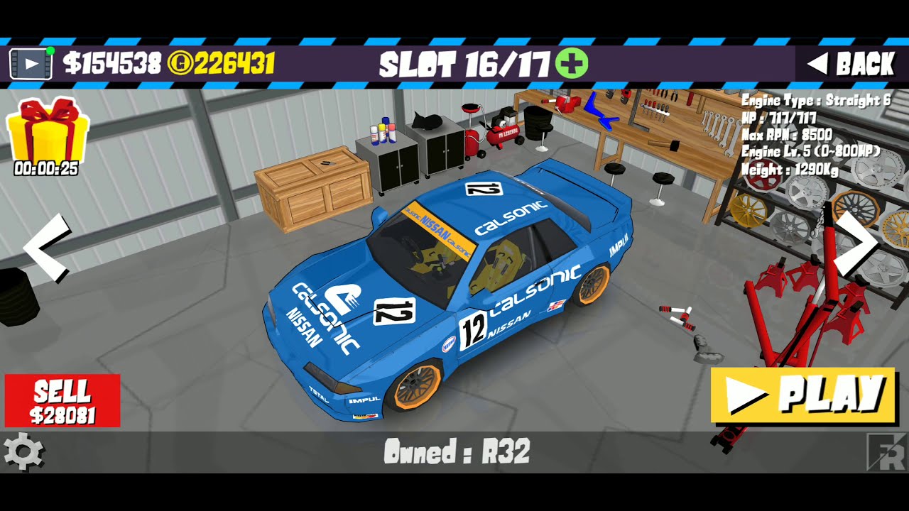 CALSONIC GT-R r32 Livery (FR Legends) - YouTube