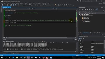Visual Studio 2013 C++  Using Logical Operators (&&,||) Lesson 5