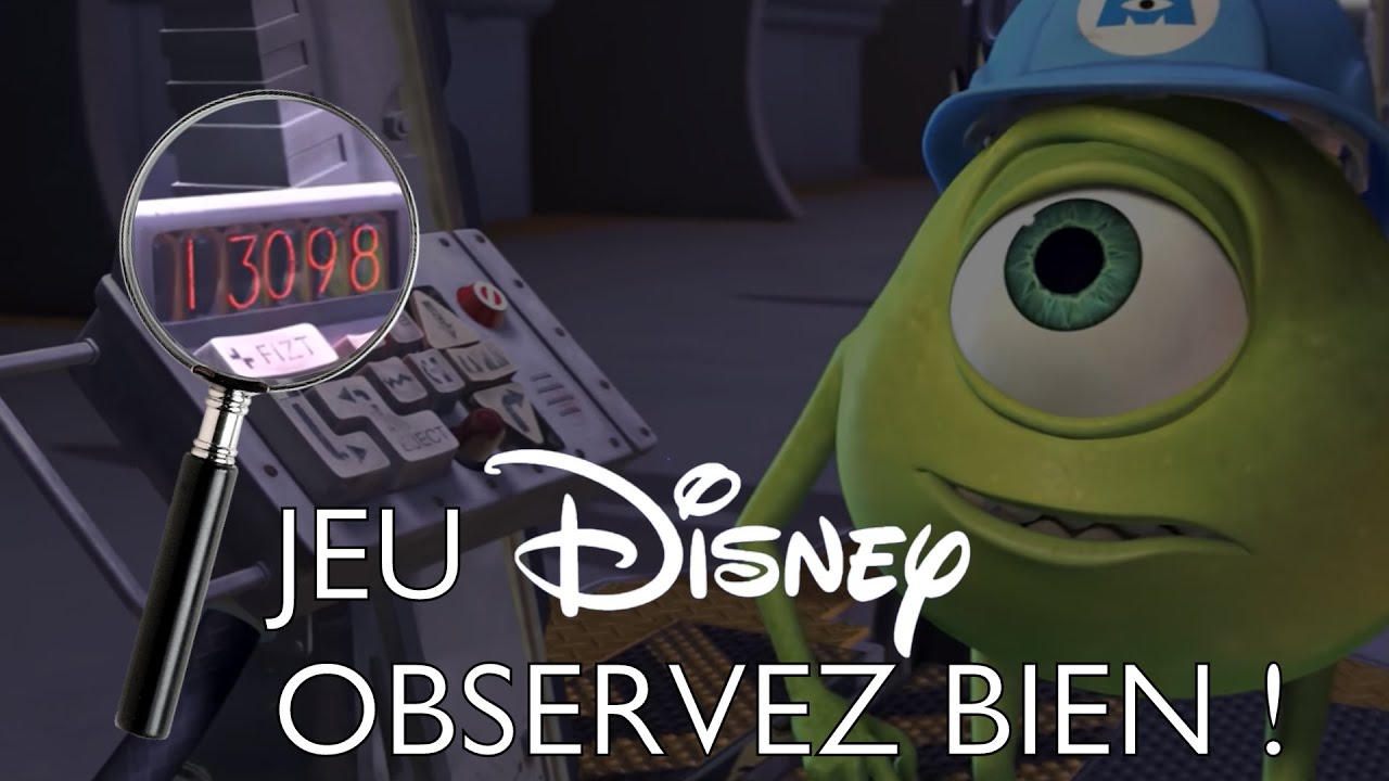 JEU DISNEY : OBSERVEZ BIEN !