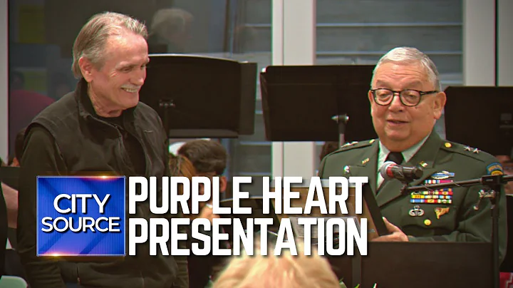 Purple Heart Presentation at Irving's Veterans Day Ceremony