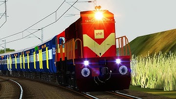 Jabalpur New Delhi || Shridham Superfast Express || MSTS Open Rails || Indian Train simulator