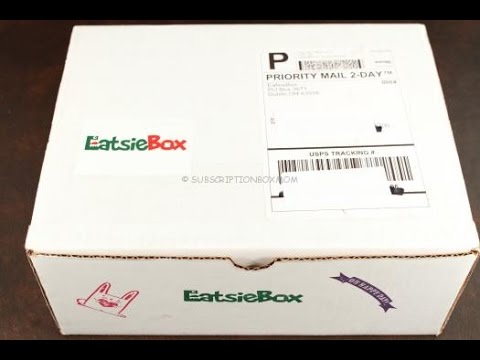 EatsieBox May 2016 Unboxing + Half Off Coupon @eatsiebox