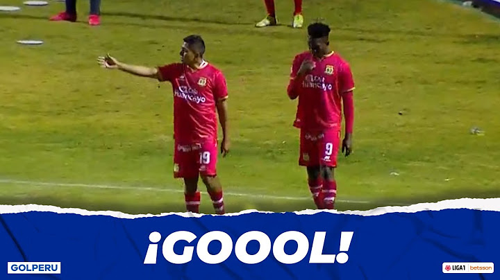 Liga1 Betsson: Víctor Perlaza anotó así el Sport Huancayo 2-0 Alianza Atlético de ullana