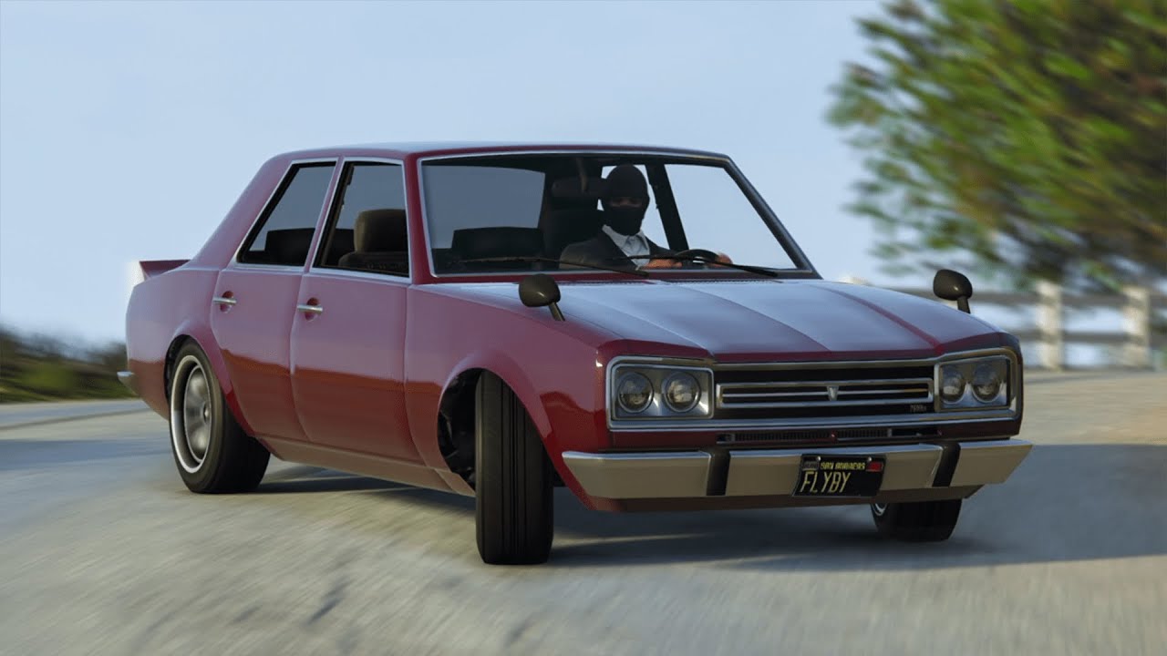 GTA 5: Hakosuka Touge Drift Run | Warrener Low Grip Tires Drifting