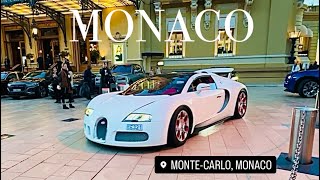 🎄MONACO NORMAL DAY LUXURY CAR ON THE STREETS DECEMBER 2023#monaco #billionaires #supercars