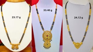 Light Weight Gold Mangalsutra Designs 