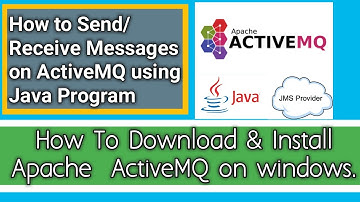 How to Download & Install Apache ActiveMQ on Windows| How to connect ActiveMQ  with Java P2P Program