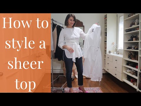 Video: 3 enkla sätt att bära en transparent skjorta