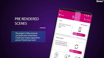 I will make a unique mobile app promo video - App & Website Previews Services