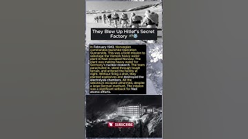 They Blew Up Hitler’s Secret Factory 💣❄️