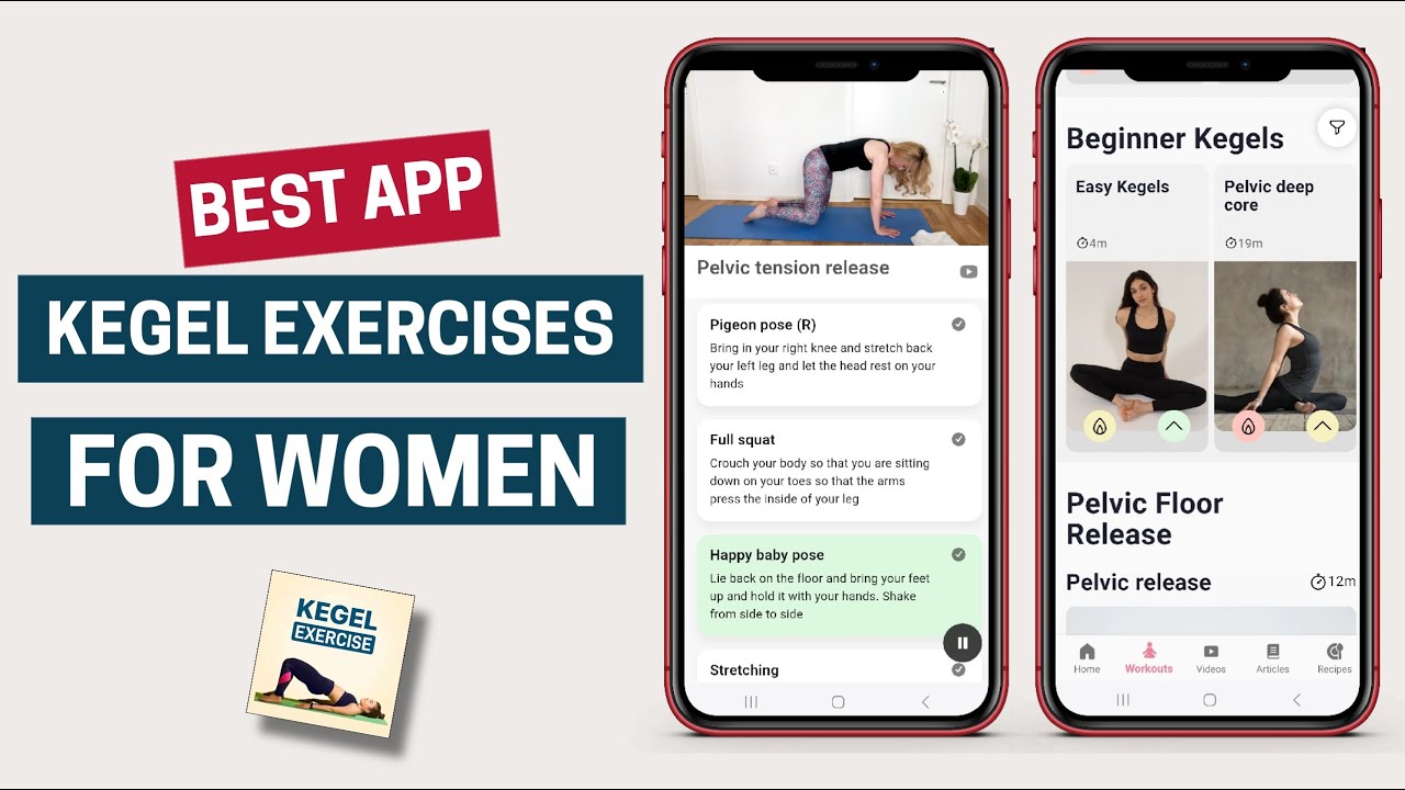 Best Kegel Exercises Women app for Android - YouTube