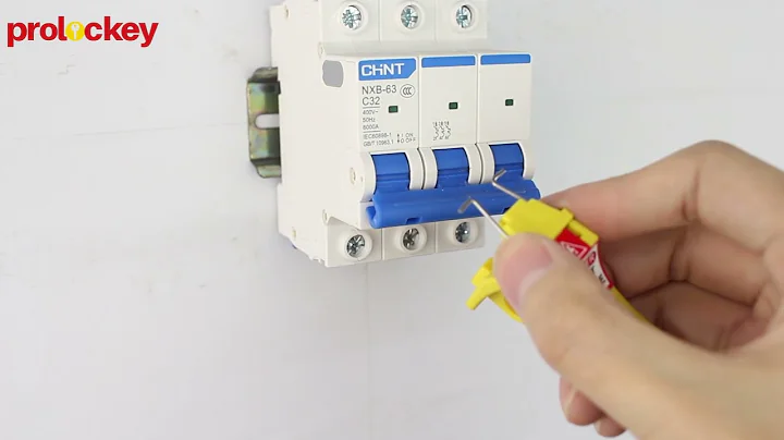 Circuit Breaker Lockout  CBL101 from #prolockey #Lockey #Loto #lockouttagout #ValveLockout #Padlock