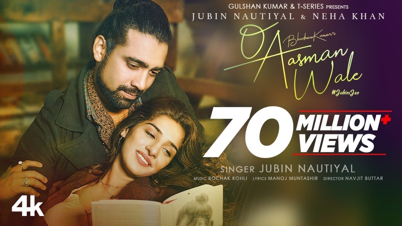 O Aasman Wale Full HD 4k Video Jubin Nautiyal Ft  Neha Khan Manoj Muntashir #jubinnautiyal #teseris@