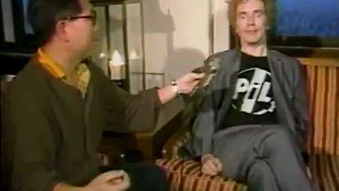 John Lydon, finale of awkward interview