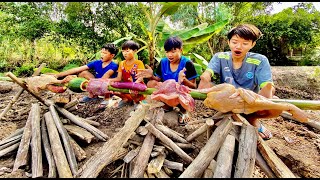 Anh Ba Phải | Thử Thách Làm Xiên Que Siêu To Khổng Lồ | Giant skewer