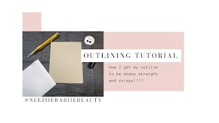 Outlining Tutorial (Ombre Powder and Microshading eyebrows)