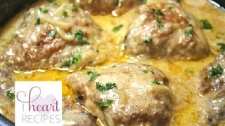 Recipe:
http://www.iheartrecipes.com/southern-smothered-chicken-recipe/ . easy
recipe for southern smothered chicken. this tender chicken is in a
c...