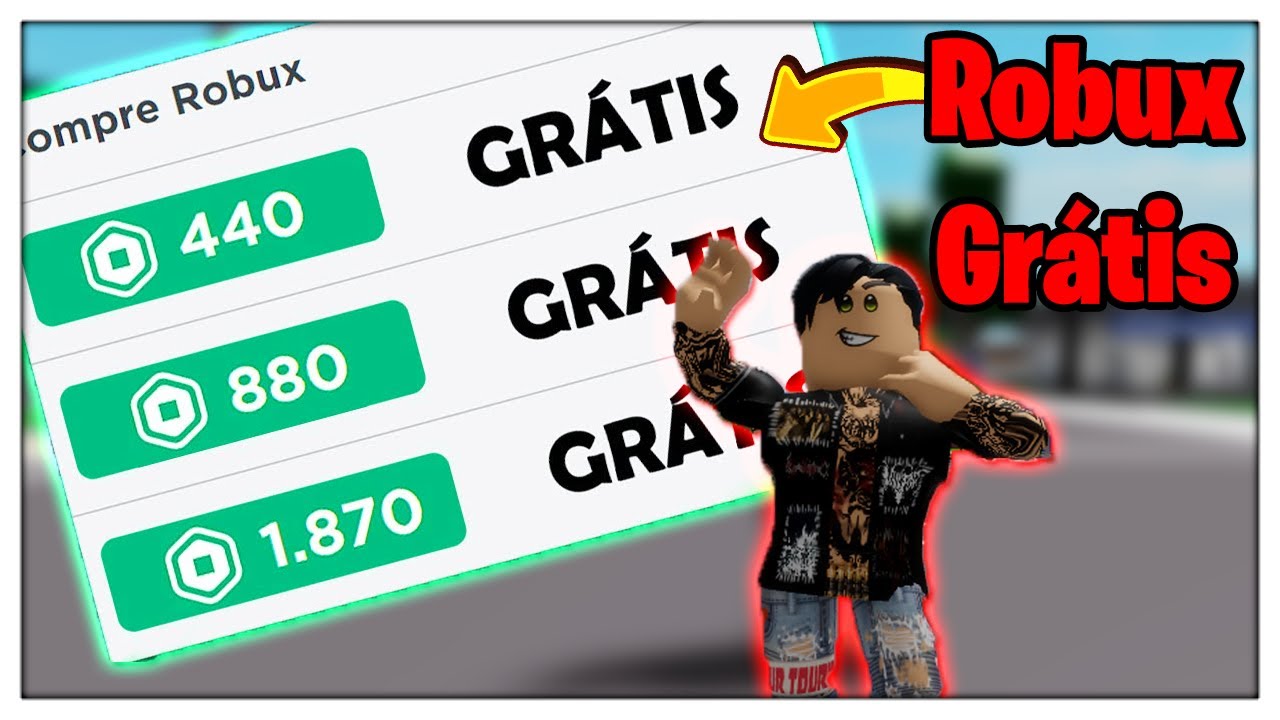 VAZOU?* COMO GANHAR 400 ROBUX GRÁTIS no ROBLOX 100% REAL!!! 