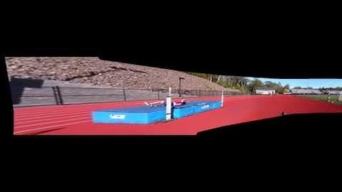 Robust Global Motion Compensation in Presence of Predominant Foreground