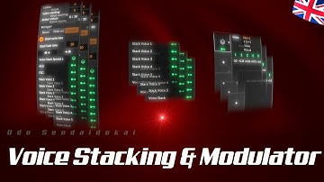 Voice Stack, Voice Spread, Voice Stacking Modulator & Unison | Bitwig