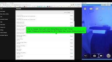 Change Light Color With Alexa And Smart Things Hue Wemo LIFX Sengled Osram Philips Lightify