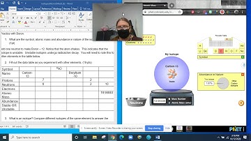 Isotopes Virtual Lab
