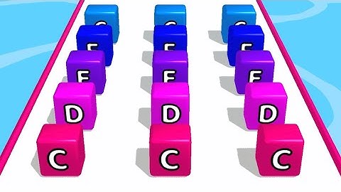 A-Z RUN 🟢🌟 - All Levels Gameplay Android, iOS v.65