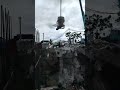 Lifting of loaded concrete bucket. 5.24.26. #construction #shorts #concrete